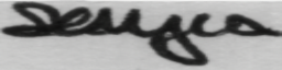 Generated handwriting sample from the conditional diffusion model.